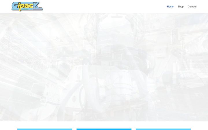 Screenshot of gipack.it