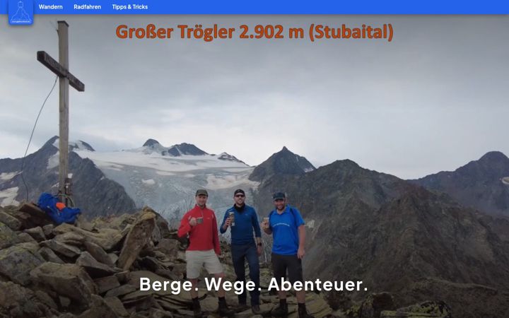 Screenshot of gipfelschluck.de