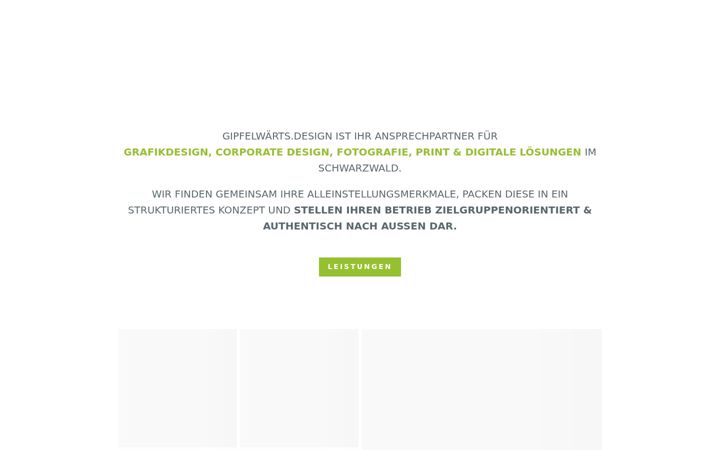 Screenshot of gipfelwaerts.design