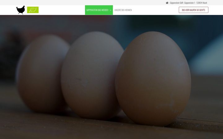 Screenshot of gippenstein.de