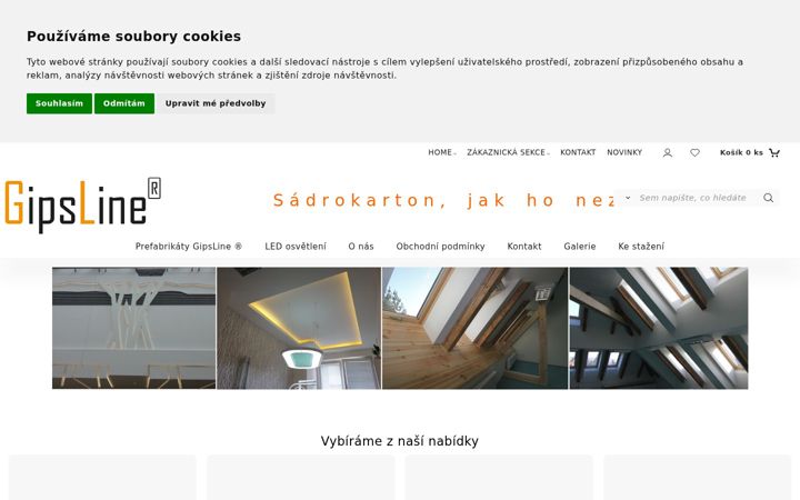 Screenshot of gipsline.cz