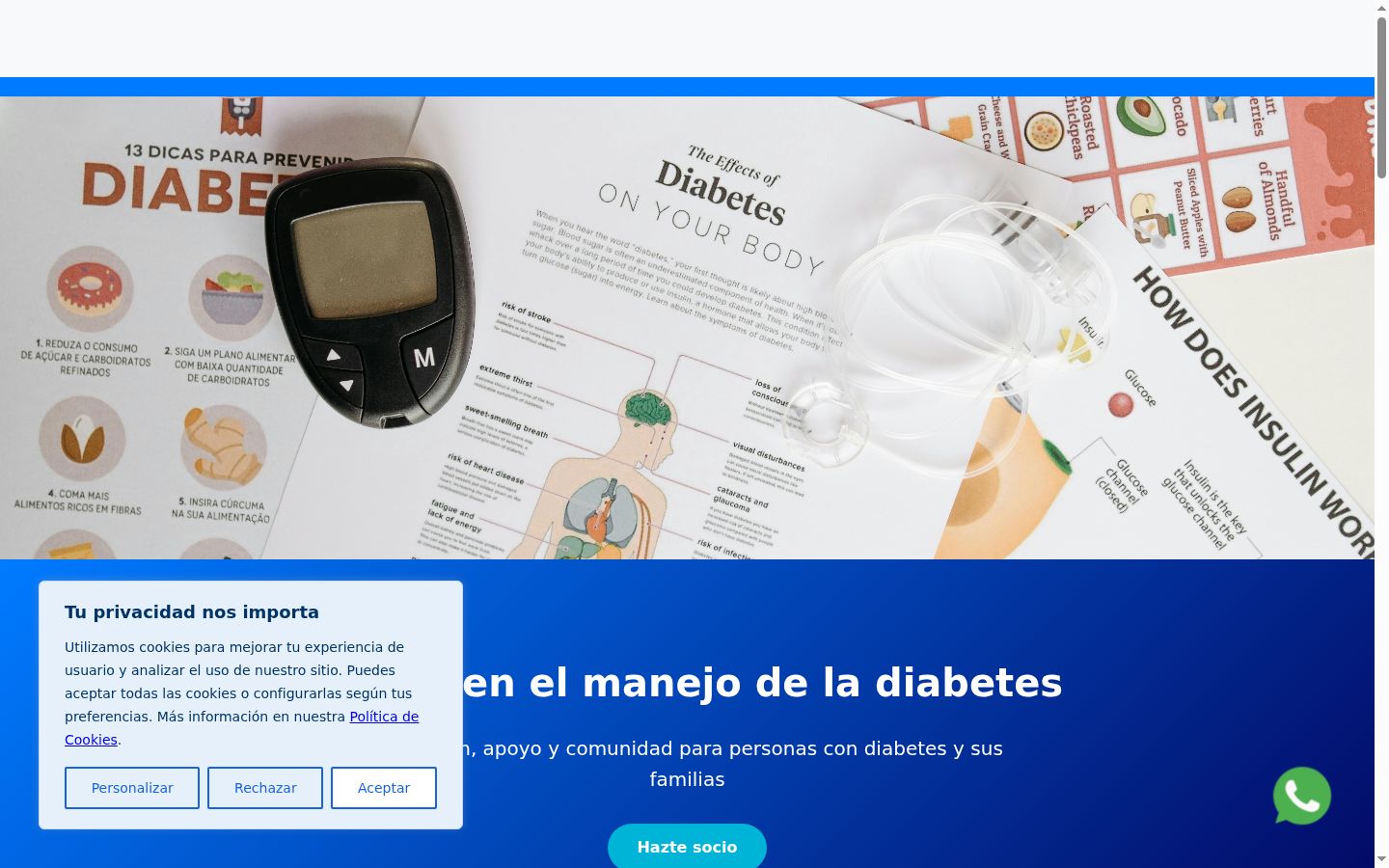 Screenshot tal-banner tal-kunsens muri qabel kwalunkwe interazzjoni