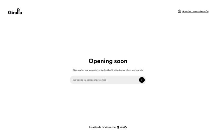 Screenshot of giraffa.co