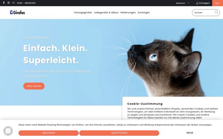 Screenshot of girafus.com