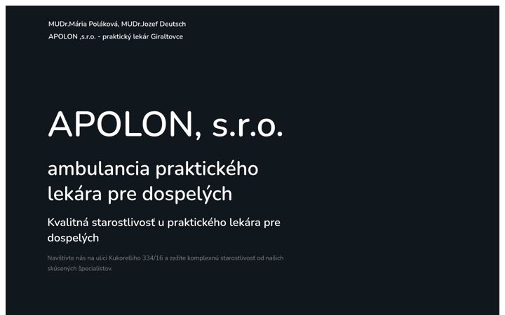 Captura de ecrã de girapolon.sk