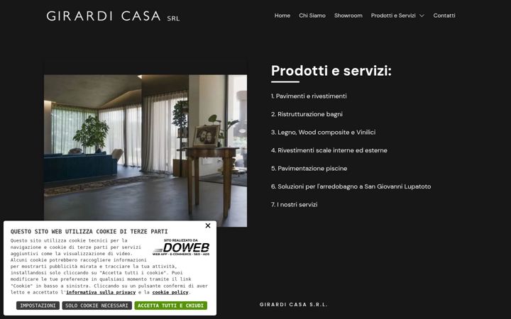 Screenshot of girardicasa.com
