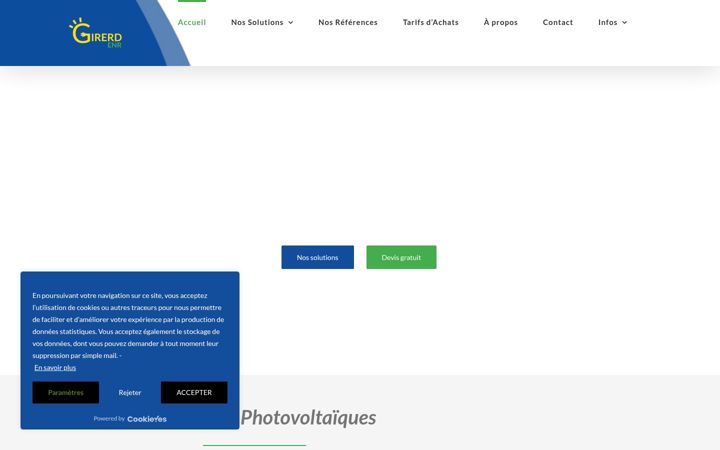 Screenshot of girerd-enr.fr