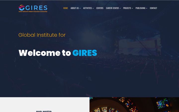 Screenshot of gires.org