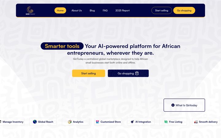 Screenshot of giritoday.com