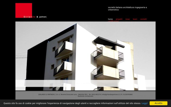 Screenshot of girlandoepartners.it