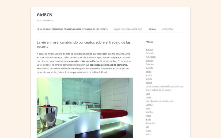 Screenshot of girlbcn.es