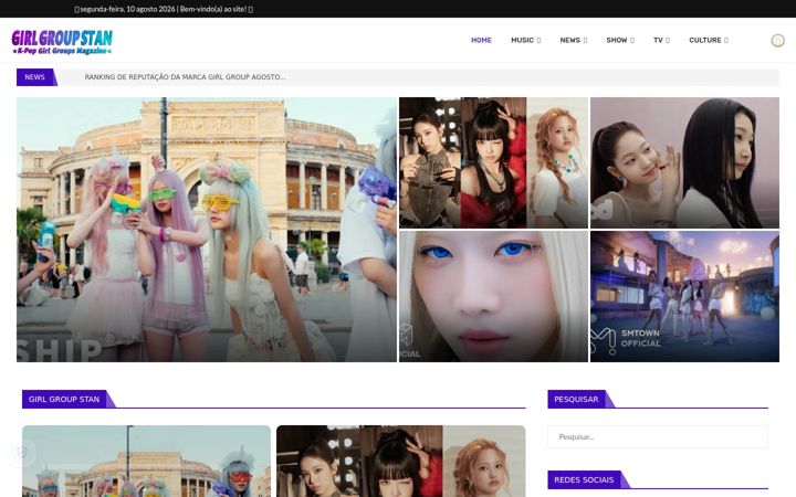 Screenshot of girlgroupstan.com