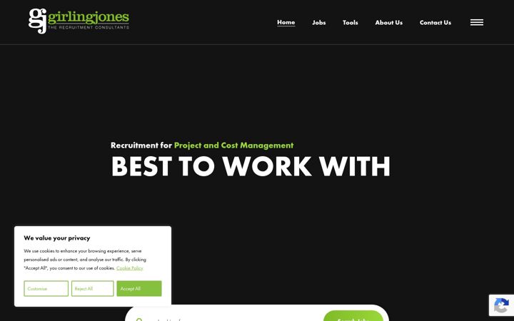 Screenshot of girlingjones.com