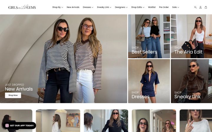 Screenshot of girlswithgems.com