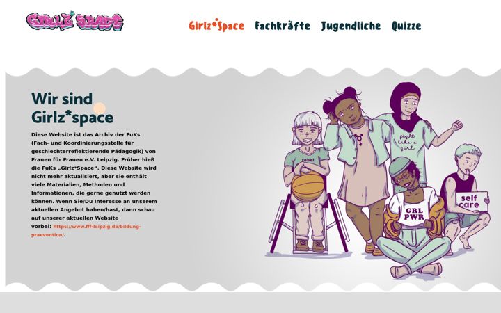 Screenshot of girlzspace.de