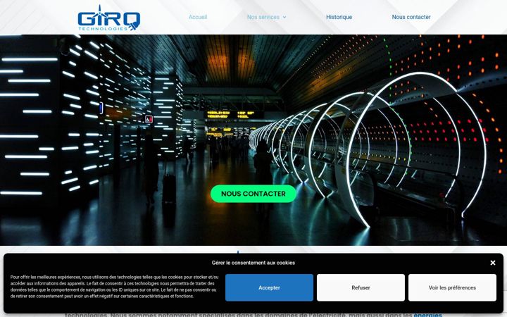 Screenshot of giro-technologies.ch
