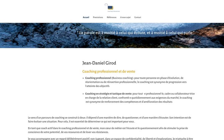 Screenshot of girodcoaching.ch