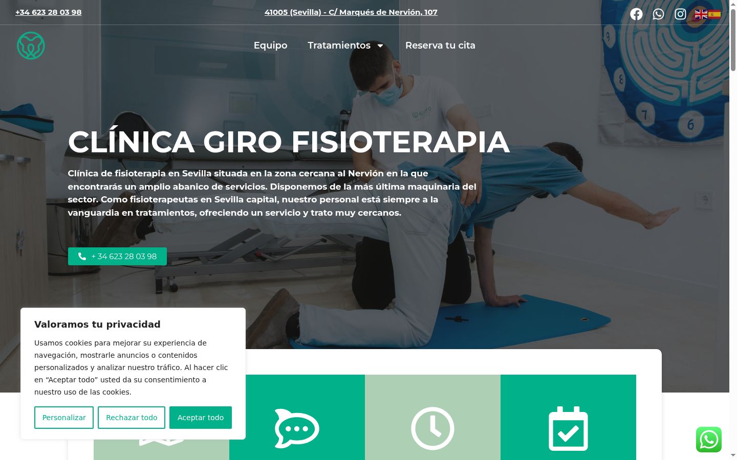 Sutikimo reklamjuostės, rodytos prieš bet kokią sąveiką, ekrano kopija