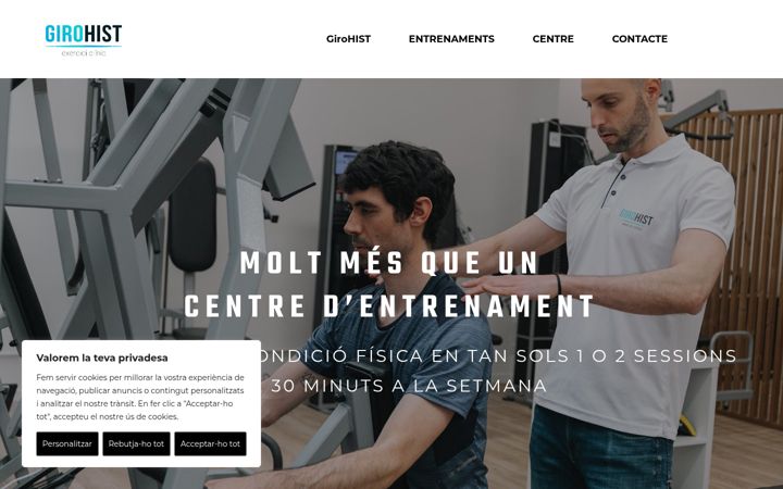 Screenshot of girohist.com