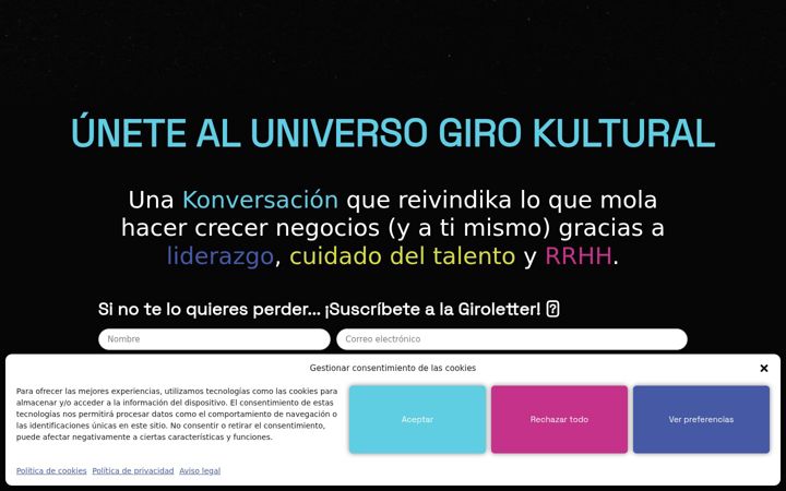 Screenshot of girokultural.com