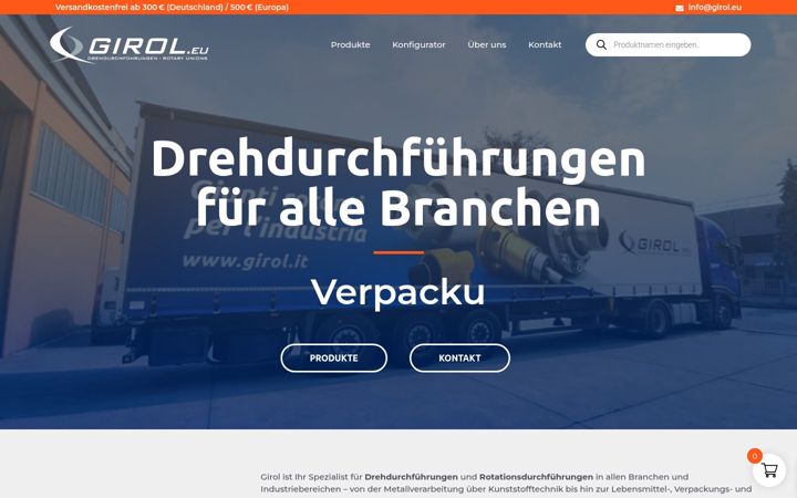 Screenshot of girol.eu