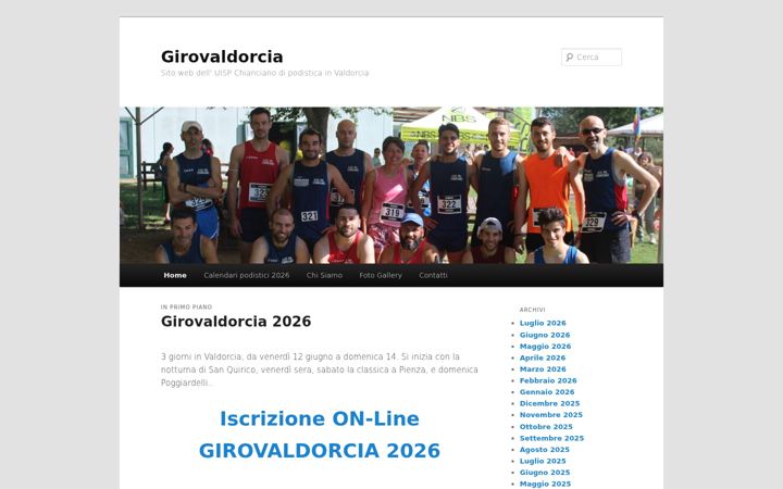 Screenshot of girovaldorcia.com