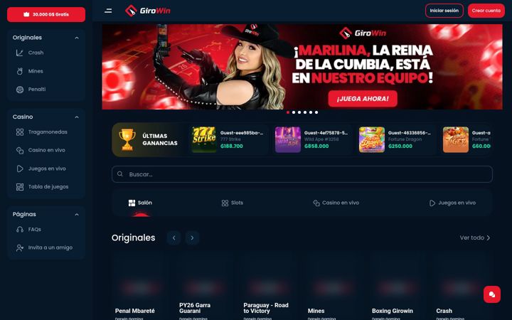 Screenshot of girowin.com