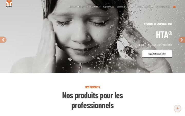 Screenshot of girpi.com