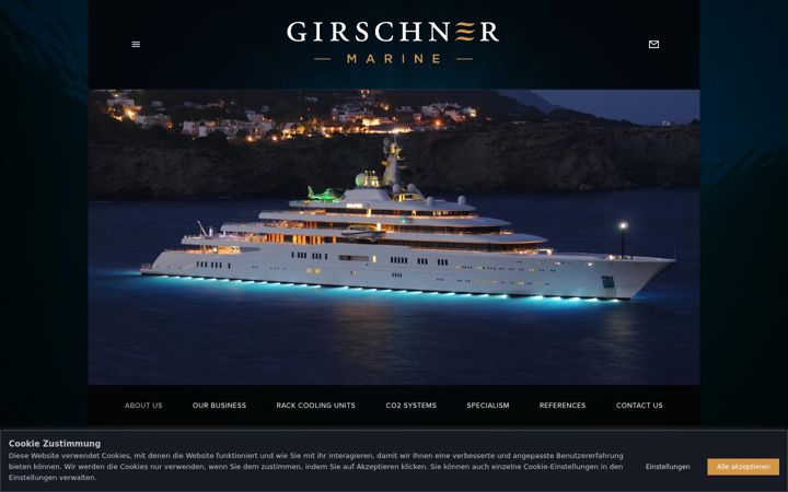 Screenshot of girschner-marine.com