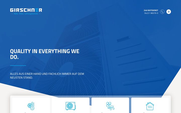 Screenshot of girschner.de