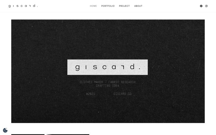 Screenshot of giscard.co