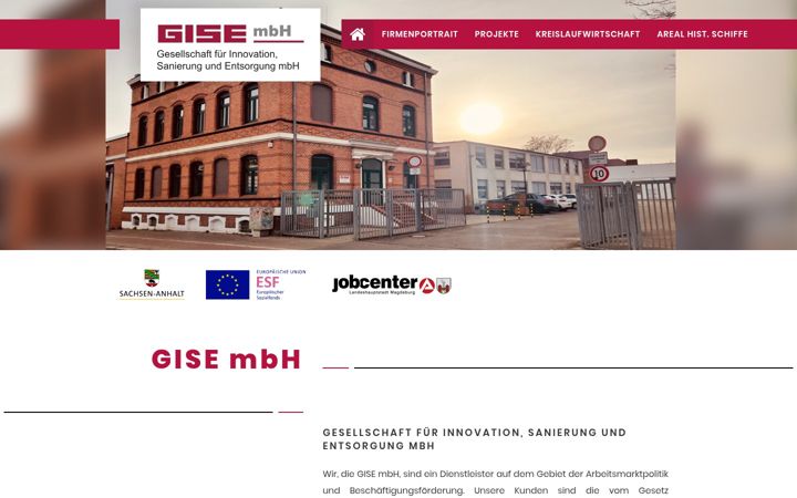 Screenshot of gise-md.de
