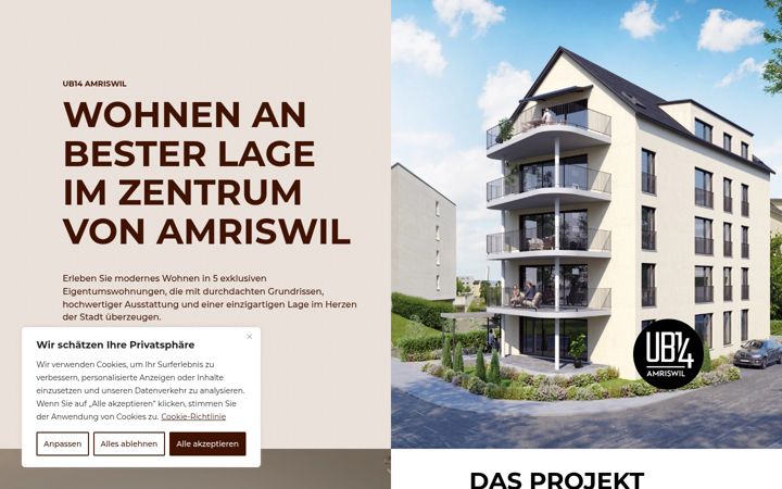 Screenshot of gise.ch