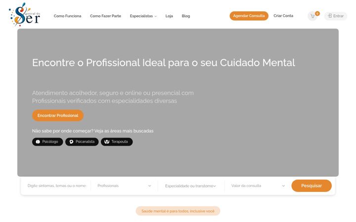 Screenshot of gisellemelo-psi.com.br