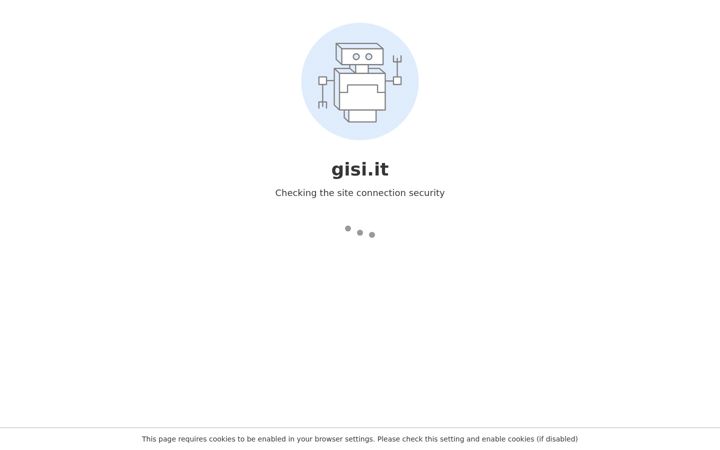 Screenshot of gisi.it