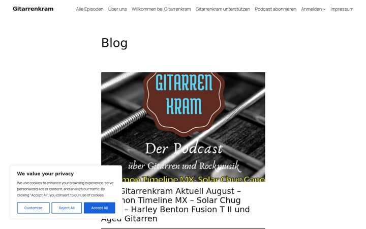 Screenshot of gitarrenkram.de