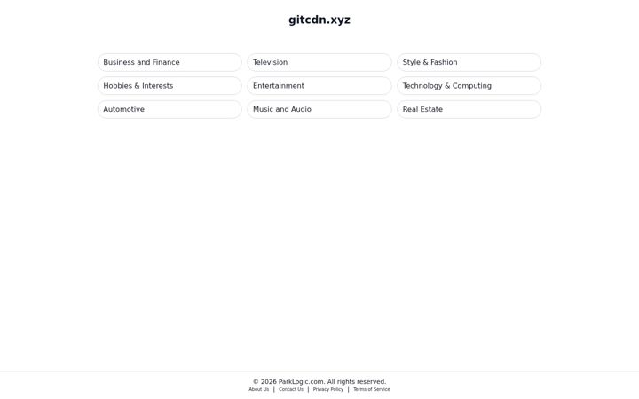 Screenshot of gitcdn.xyz