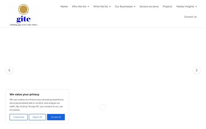 Screenshot of gitcgroup.net