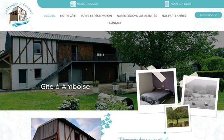 Screenshot of gite-amboise-hangar-leonard.fr