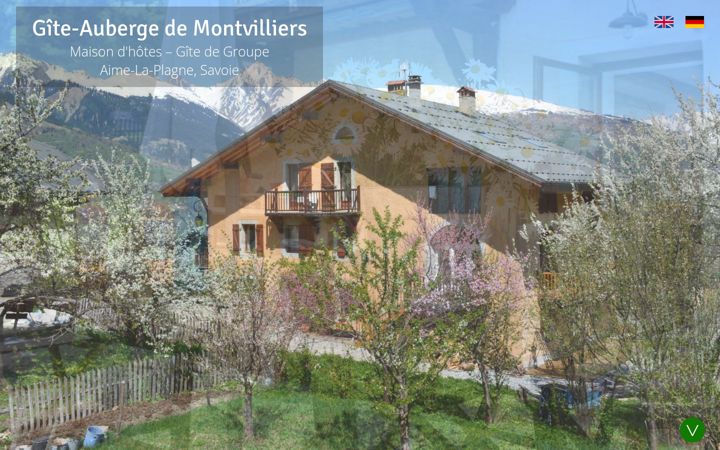Screenshot of gite-de-montvilliers.com