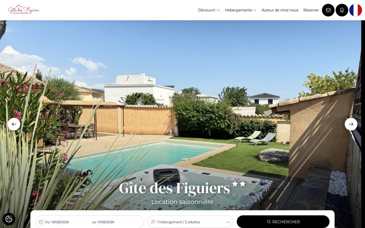 Screenshot of gite-des-figuiers.com