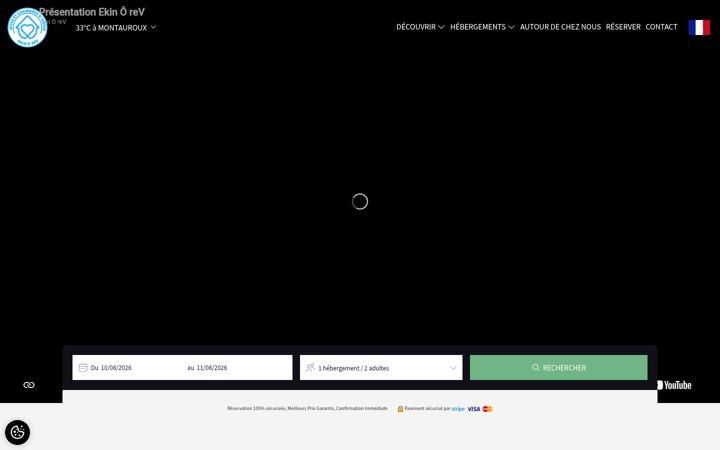 Screenshot of gite-ekinorev.fr