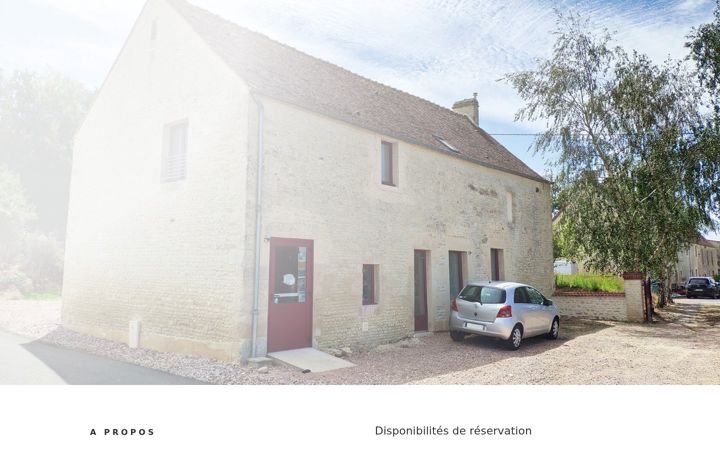 Screenshot of gite-pertheville.fr