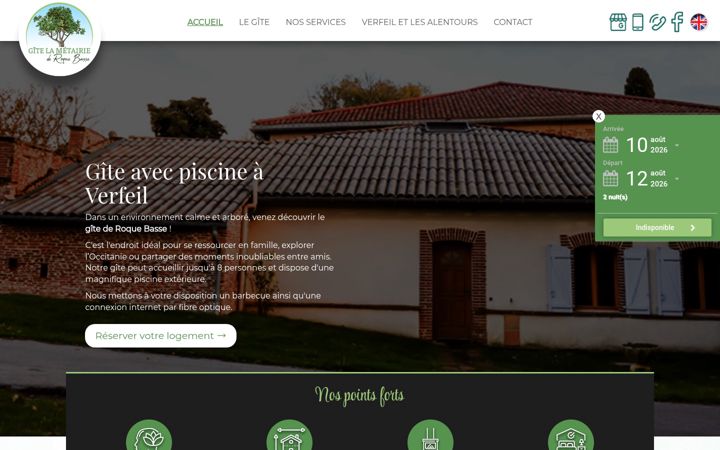 Screenshot of gite-roquebasse-verfeil.fr