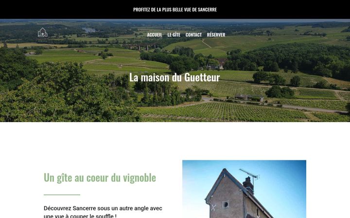 Screenshot of gite-sancerre.fr