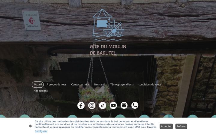 Screenshot of gite-spa-moulindebarutel.com