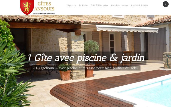 Screenshot of giteansouis.com