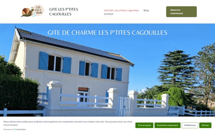 Screenshot of gitecagouillecharente-maritime.com