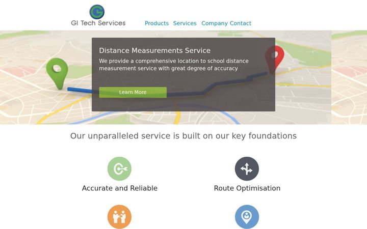Screenshot of gitechservices.com