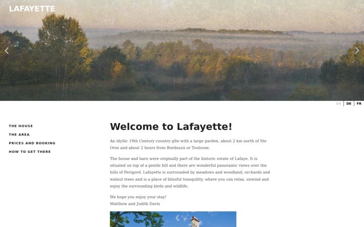 Screenshot of gitelafaye.info
